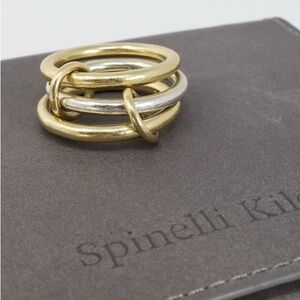 Spinelli Kilcollin Solid 18k and Silver Connecting Ring